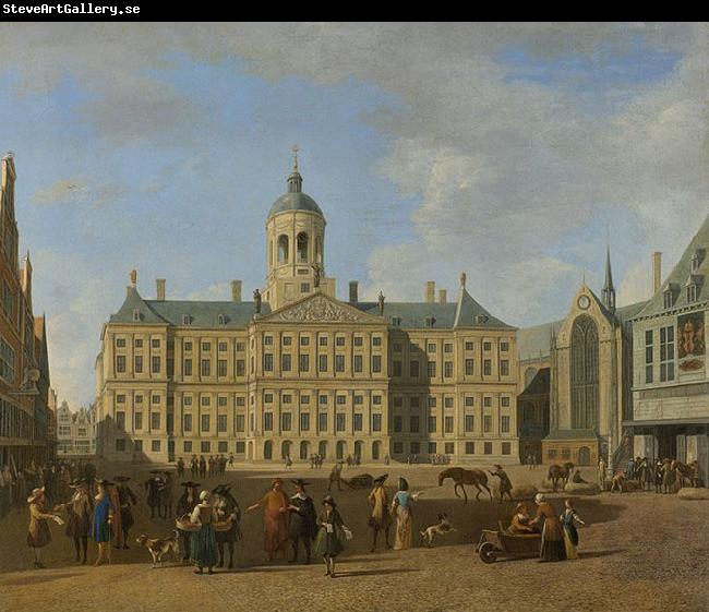 BERCKHEYDE, Gerrit Adriaensz. The town hall on the Dam, Amsterdam